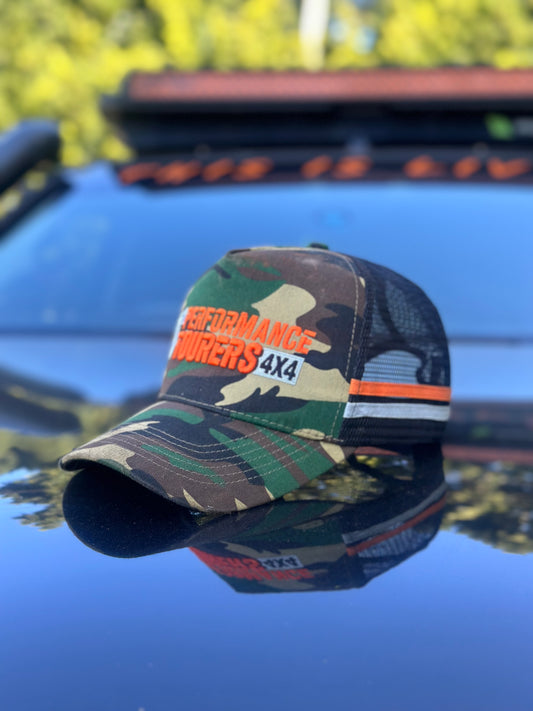 Camo Performance Tourers trucker Cap