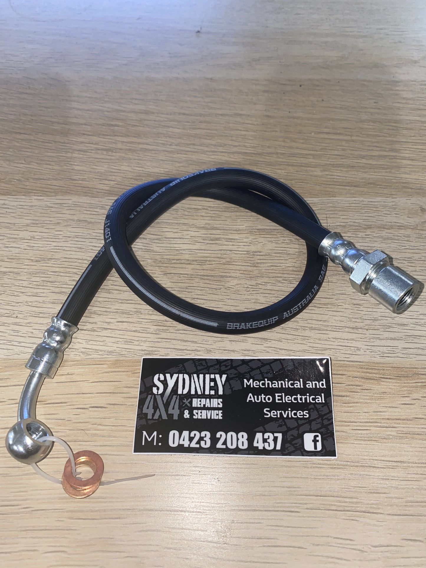 2007-2012 4jj1  Jackaroo slave and dampener bypass/extended clutch fluid line. (Combo)