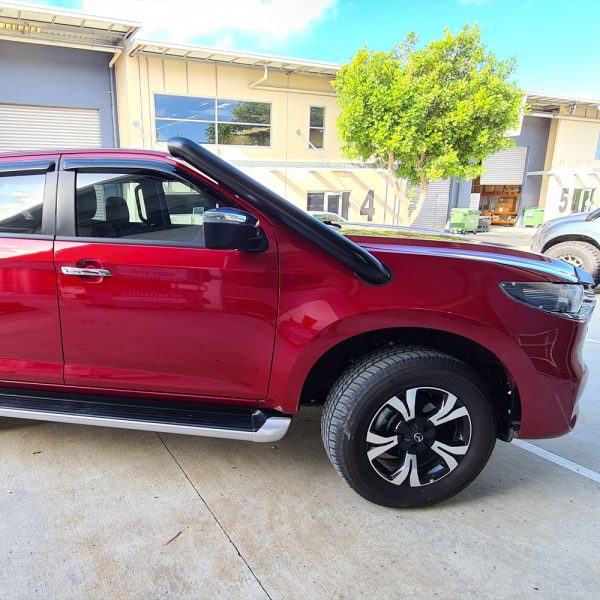 2021+ Mazda BT-50 4" Stainless Steel Snorkel (Short)